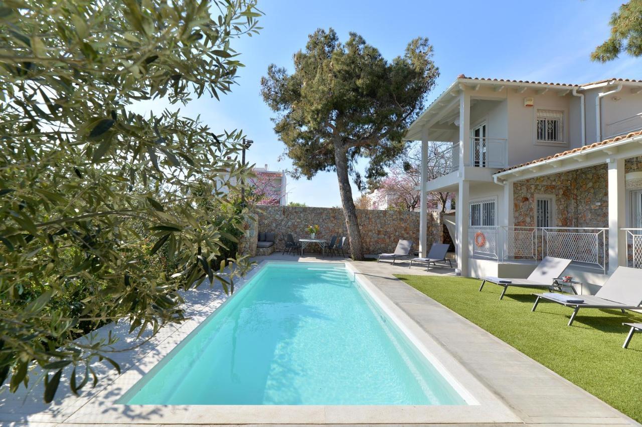 Lagonisi Luxurious Residence Ruby'S Pool Villa Bagian luar foto