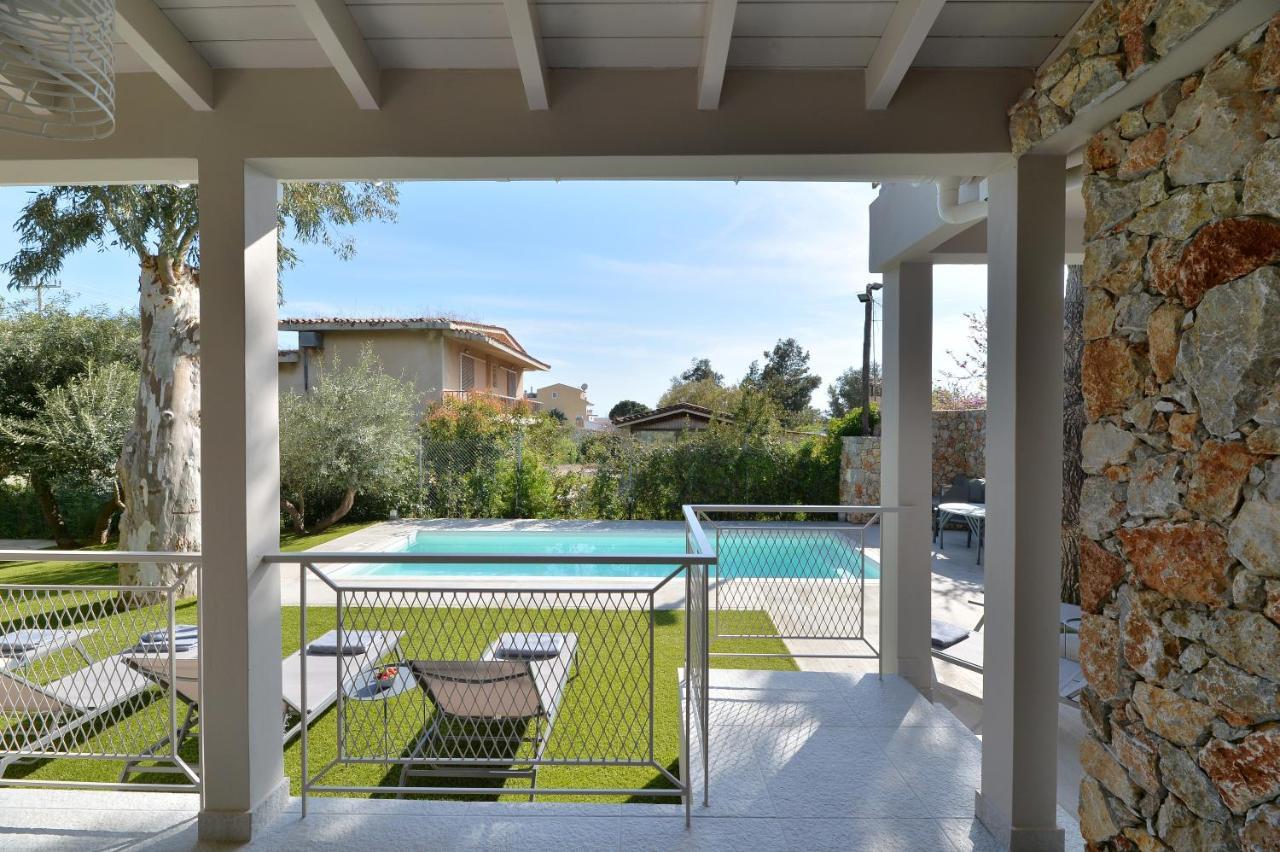 Lagonisi Luxurious Residence Ruby'S Pool Villa Bagian luar foto